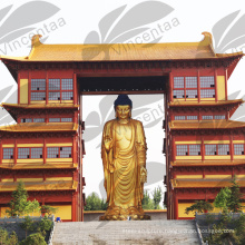 high quality bronze standing female buddha statue
